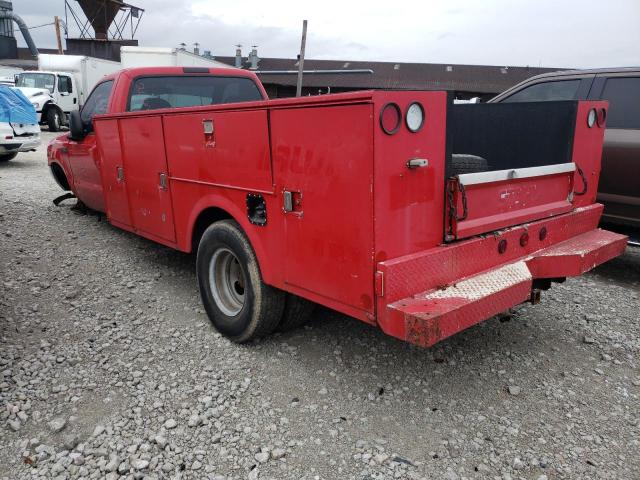 1FDWF36L72ED14886 - 2002 FORD F350 SUPER DUTY RED photo 3