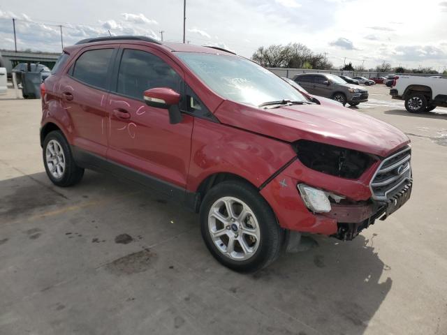 MAJ3S2GE9LC388097 - 2020 FORD ECOSPORT SE RED photo 4