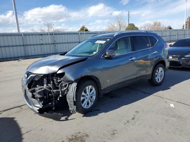 5N1AT2MV9GC745251 - 2016 NISSAN ROGUE S GRAY photo 1