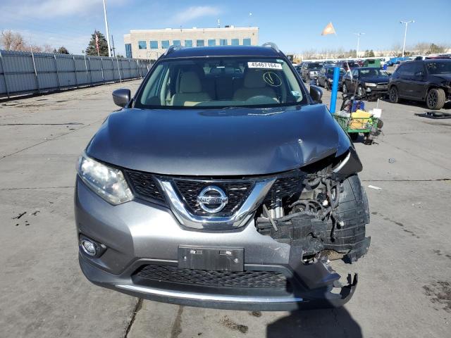 5N1AT2MV9GC745251 - 2016 NISSAN ROGUE S GRAY photo 5