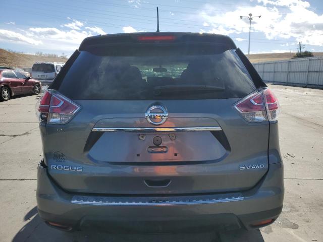 5N1AT2MV9GC745251 - 2016 NISSAN ROGUE S GRAY photo 6