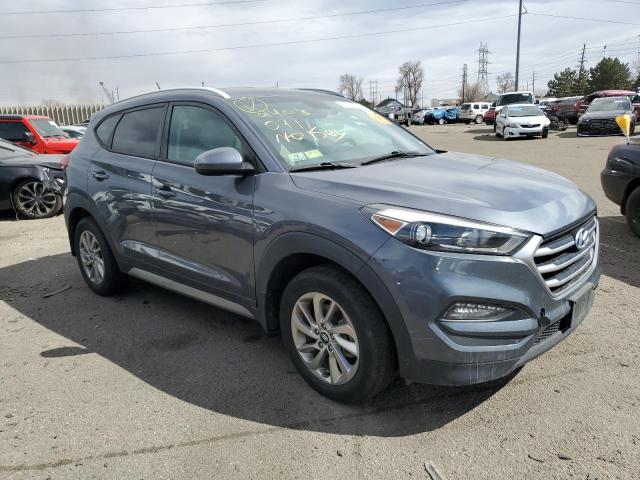 KM8J3CA41HU338375 - 2017 HYUNDAI TUCSON LIMITED GRAY photo 4