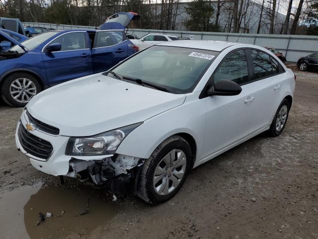 1G1PA5SG9F7136557 - 2015 CHEVROLET CRUZE LS WHITE photo 1