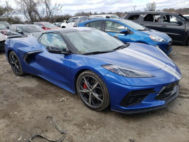 1G1YB3D42P5113708 - 2023 CHEVROLET CORVETTE STINGRAY 2LT BLUE photo 4