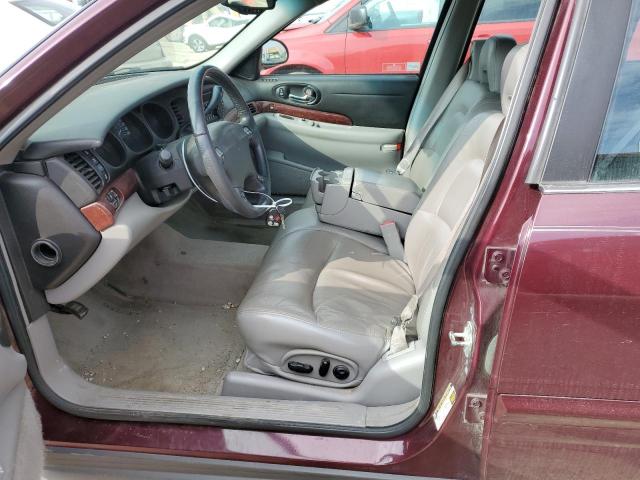 1G4HR54K144143860 - 2004 BUICK LESABRE LIMITED MAROON photo 7