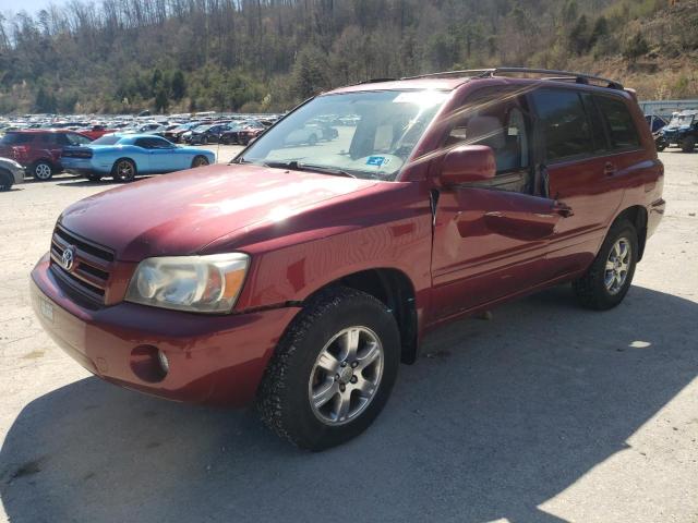 JTEHP21A770193822 - 2007 TOYOTA HIGHLANDER SPORT RED photo 1