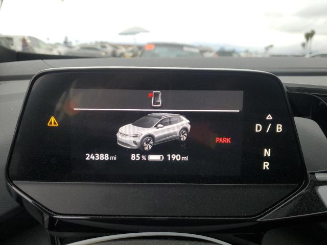 WVGTMPE21MP047227 - 2021 VOLKSWAGEN ID.4 PRO S WHITE photo 9