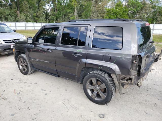 1C4NJPFA2ED758157 - 2014 JEEP PATRIOT LATITUDE GRAY photo 2