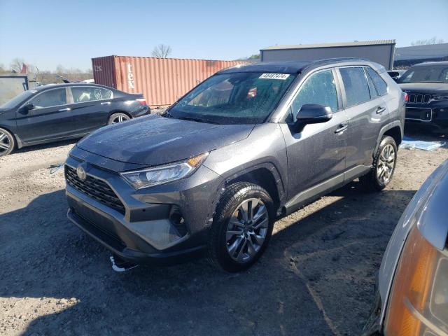 2T3C1RFV3MC092631 - 2021 TOYOTA RAV4 XLE PREMIUM GRAY photo 1