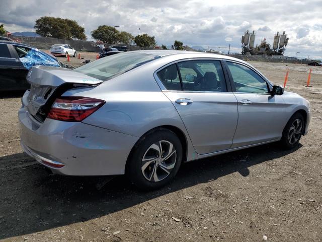 1HGCR2F39HA018472 - 2017 HONDA ACCORD LX SILVER photo 3