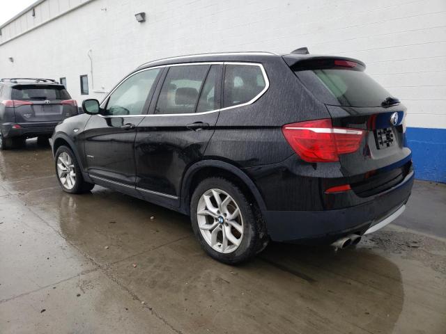 5UXWX9C55D0A23508 - 2013 BMW X3 XDRIVE28I BLACK photo 2