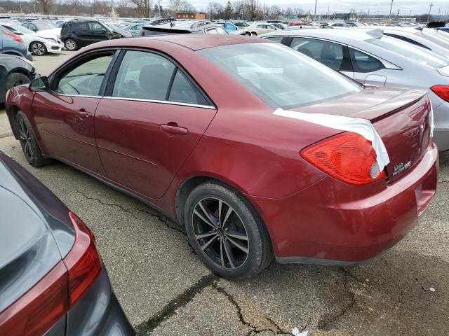 1G2ZG57B384180025 - 2008 PONTIAC G6 BASE RED photo 2