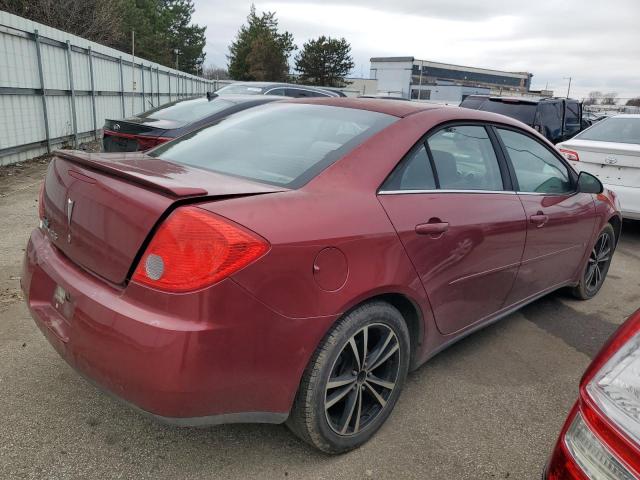 1G2ZG57B384180025 - 2008 PONTIAC G6 BASE RED photo 3