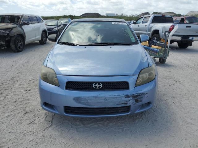 JTKDE167X80268541 - 2008 TOYOTA SCION TC BLUE photo 5
