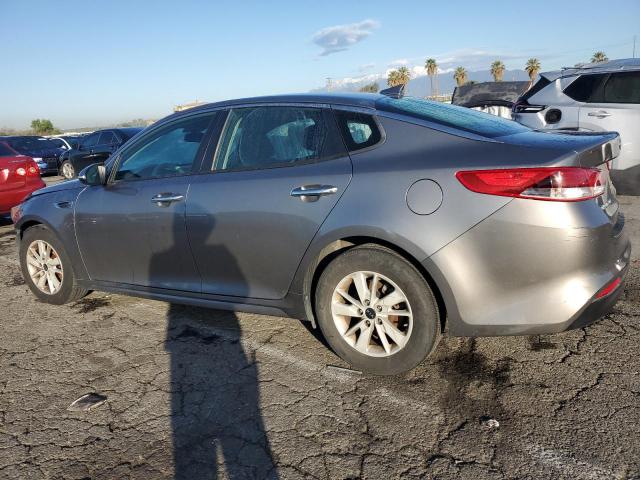 5XXGT4L38GG089666 - 2016 KIA OPTIMA LX GRAY photo 2