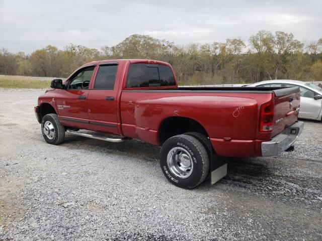 3D7MX48C56G235846 - 2006 DODGE RAM 3500 ST RED photo 2