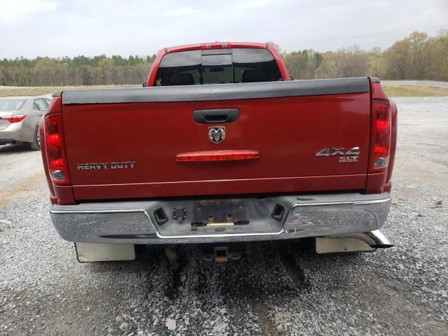 3D7MX48C56G235846 - 2006 DODGE RAM 3500 ST RED photo 6