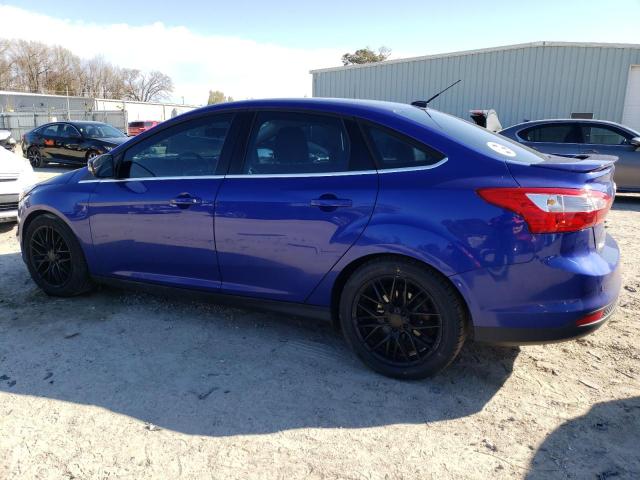 1FADP3J22EL158673 - 2014 FORD FOCUS TITANIUM BLUE photo 2