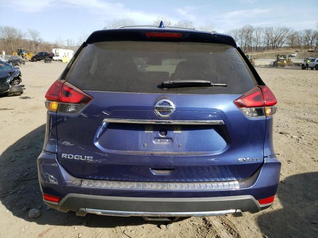 KNMAT2MVXHP525664 - 2017 NISSAN ROGUE S BLUE photo 6