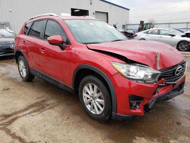 JM3KE2CY5G0706650 - 2016 MAZDA CX-5 TOURING RED photo 4