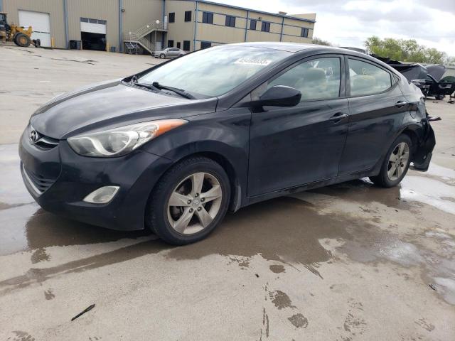 KMHDH4AE8DU683216 - 2013 HYUNDAI ELANTRA GLS BLACK photo 1