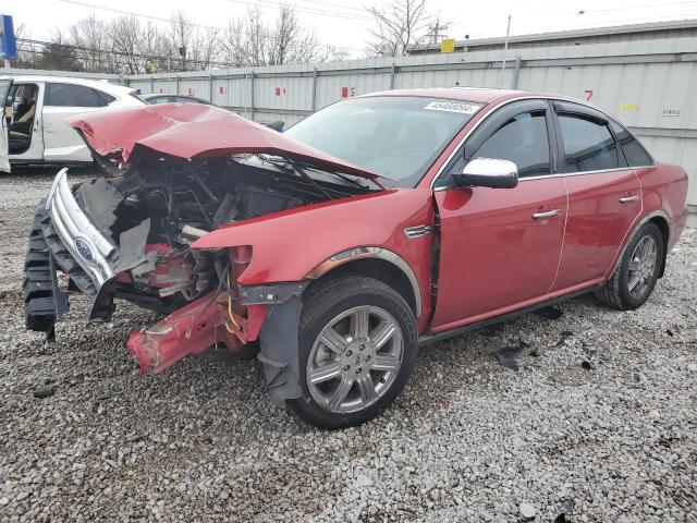1FAHP25W69G117051 - 2009 FORD TAURUS LIMITED RED photo 1