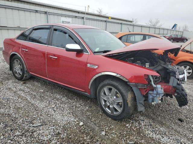 1FAHP25W69G117051 - 2009 FORD TAURUS LIMITED RED photo 4