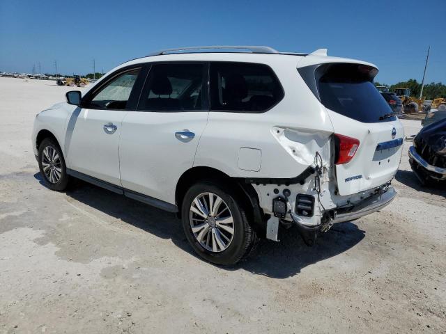 5N1DR2MM4KC635669 - 2019 NISSAN PATHFINDER S WHITE photo 2