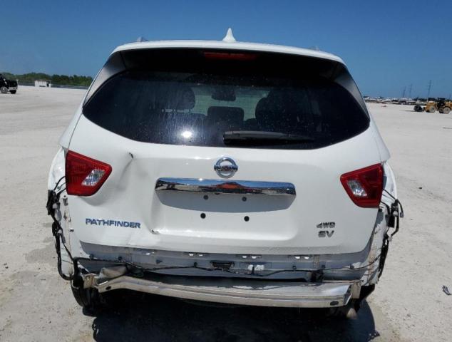 5N1DR2MM4KC635669 - 2019 NISSAN PATHFINDER S WHITE photo 6