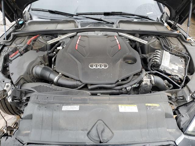 WAUC4CF55MA008534 - 2021 AUDI S5 PREMIUM PLUS ნაცრისფერი ფოტო 11