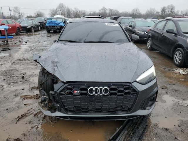 WAUC4CF55MA008534 - 2021 AUDI S5 PREMIUM PLUS ნაცრისფერი ფოტო 5