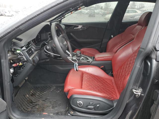 WAUC4CF55MA008534 - 2021 AUDI S5 PREMIUM PLUS ნაცრისფერი ფოტო 7