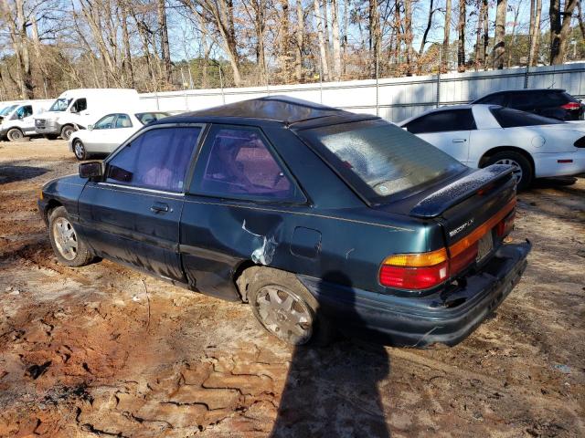 1FASP11J1SW235661 - 1995 FORD ESCORT LX GREEN photo 2