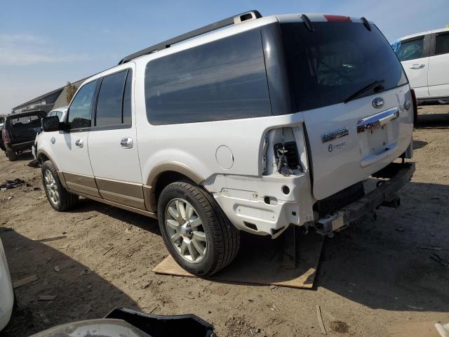 1FMJK1J50BEF06198 - 2011 FORD EXPEDITION EL XLT WHITE photo 2