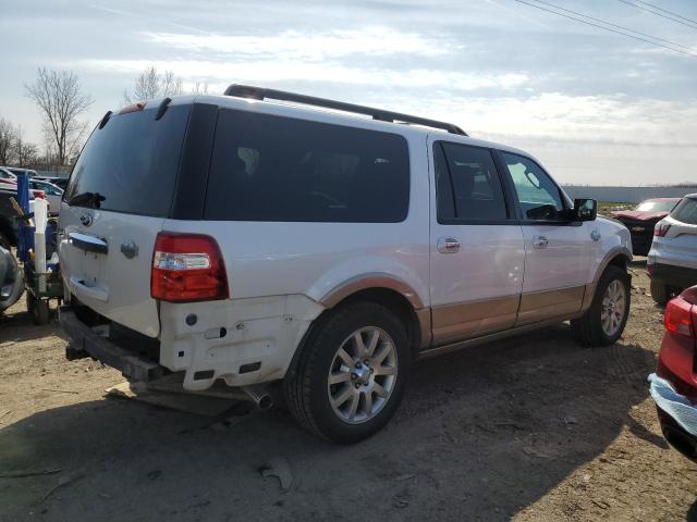 1FMJK1J50BEF06198 - 2011 FORD EXPEDITION EL XLT WHITE photo 3