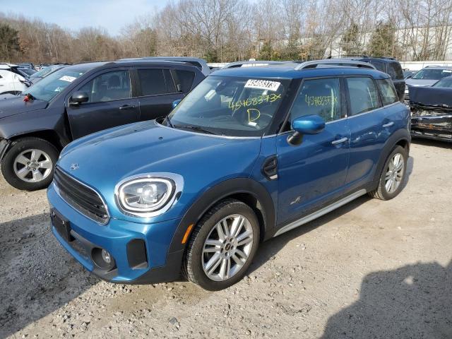 WMZ43BR00N3N42499 - 2022 MINI COOPER COUNTRYMAN ALL4 BLUE photo 1