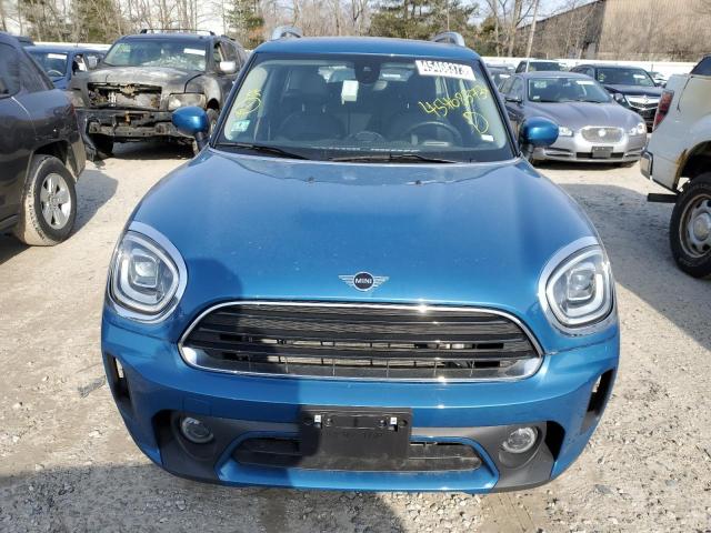 WMZ43BR00N3N42499 - 2022 MINI COOPER COUNTRYMAN ALL4 BLUE photo 5