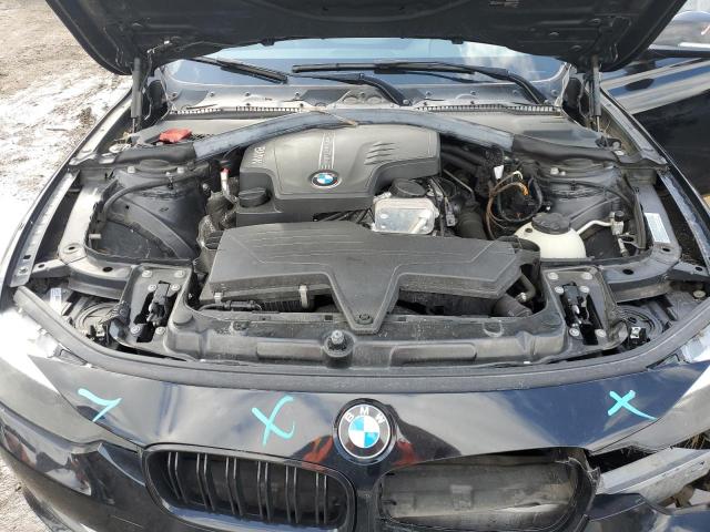WBA3C1C53EK106744 - 2014 BMW 328 I SULEV BLACK photo 11