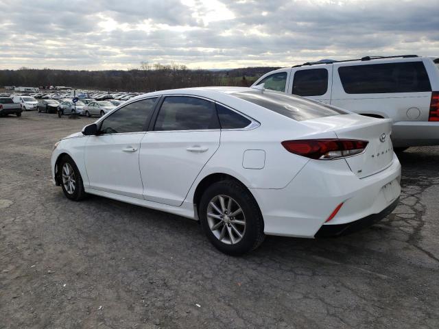 5NPE24AF2KH787209 - 2019 HYUNDAI SONATA SE WHITE photo 2