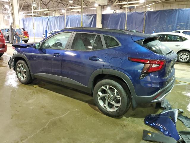 KL77LHE27RC171755 - 2024 CHEVROLET TRAX 1LT BLUE photo 2