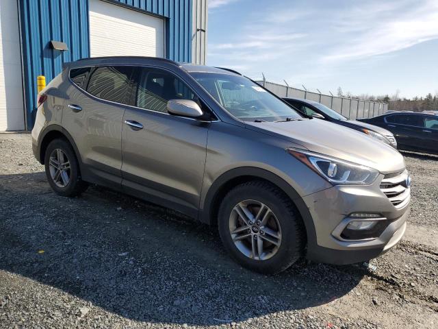 5XYZUDLB0HG475136 - 2017 HYUNDAI SANTA FE S GRAY photo 4