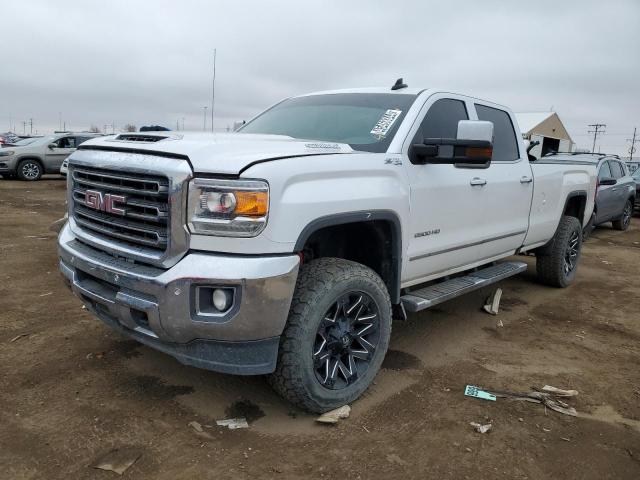 1GT12TEY2JF188114 - 2018 GMC SIERRA K2500 SLT WHITE photo 1