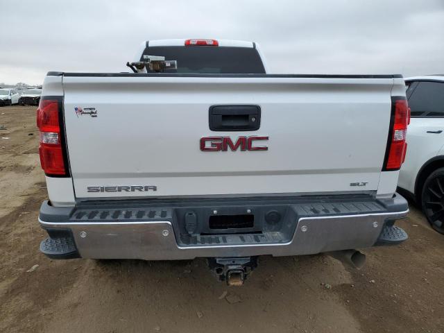 1GT12TEY2JF188114 - 2018 GMC SIERRA K2500 SLT WHITE photo 6