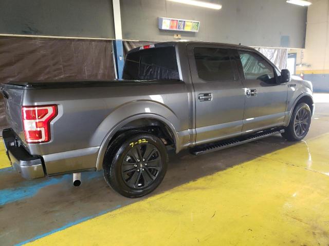 1FTEW1CP2LFA71446 - 2020 FORD F150 SUPERCREW GRAY photo 3