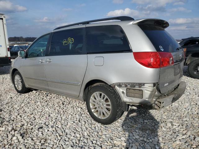 5TDBK22C08S021011 - 2008 TOYOTA SIENNA XLE SILVER photo 2