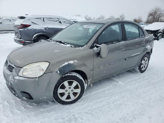 KNADH4B33A6617736 - 2010 KIA RIO LX GRAY photo 1