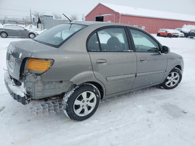 KNADH4B33A6617736 - 2010 KIA RIO LX GRAY photo 3