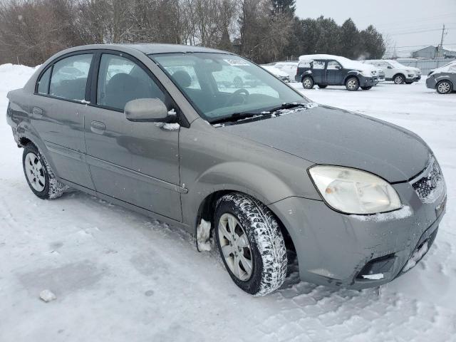 KNADH4B33A6617736 - 2010 KIA RIO LX GRAY photo 4