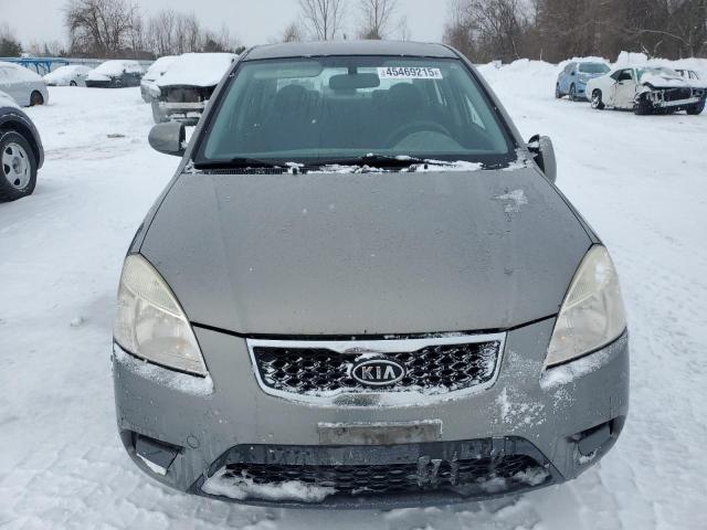 KNADH4B33A6617736 - 2010 KIA RIO LX GRAY photo 5