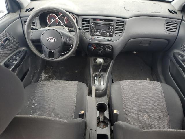 KNADH4B33A6617736 - 2010 KIA RIO LX GRAY photo 8